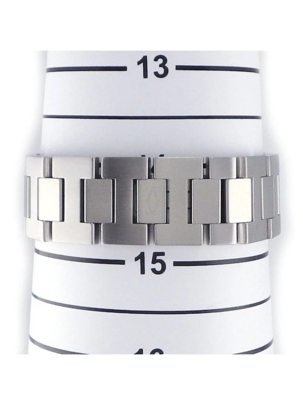 Cartier Watch Pasha C Big Date White Dial Luminous Hand SS Automatic
